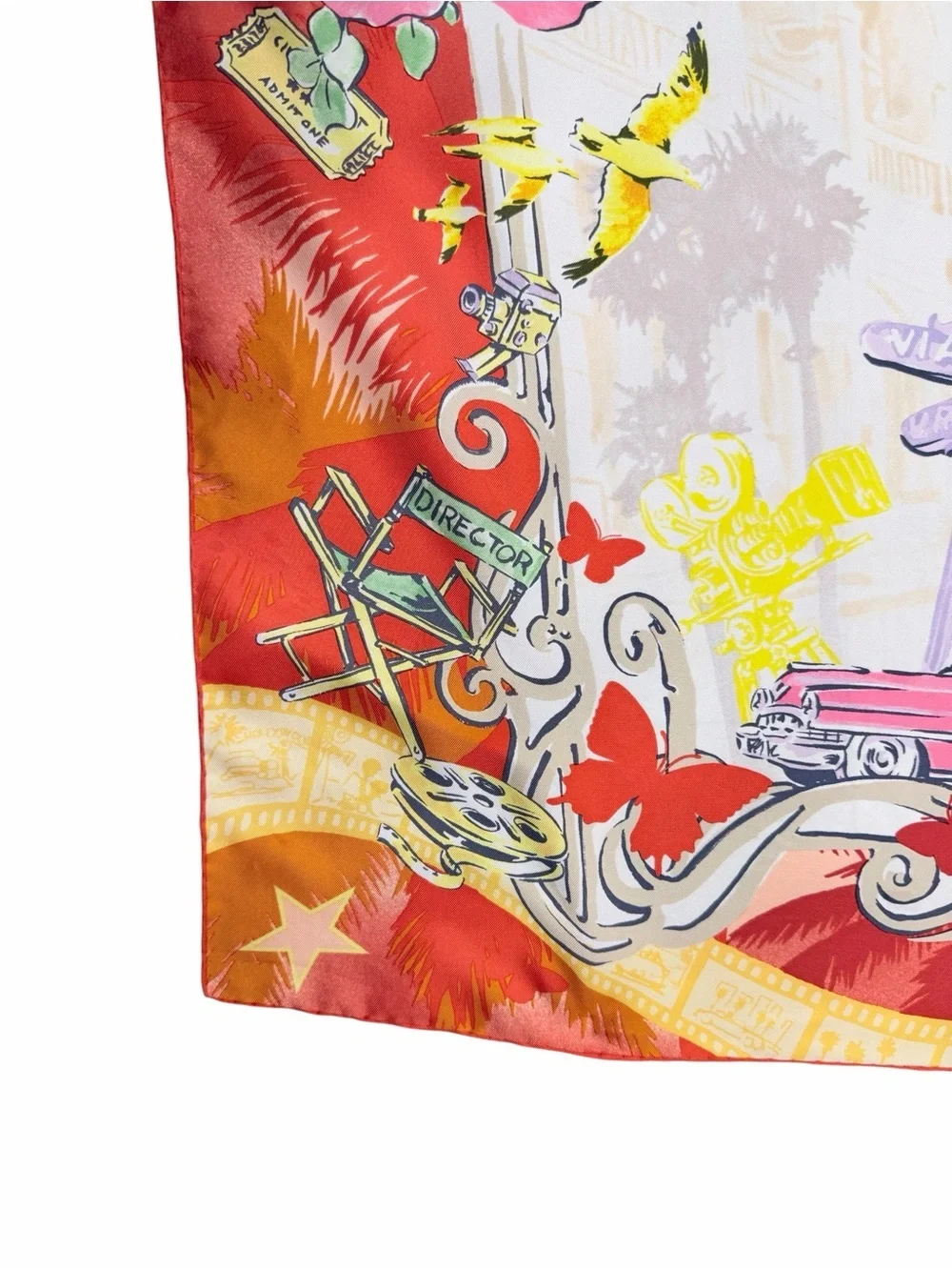 Salvatore Ferragamo silk this